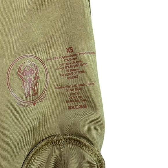 Revolve We Are HAH Knock Out Top in Shroom Stretch Corset Bustier Size XS NWT - Picture 5 of 13